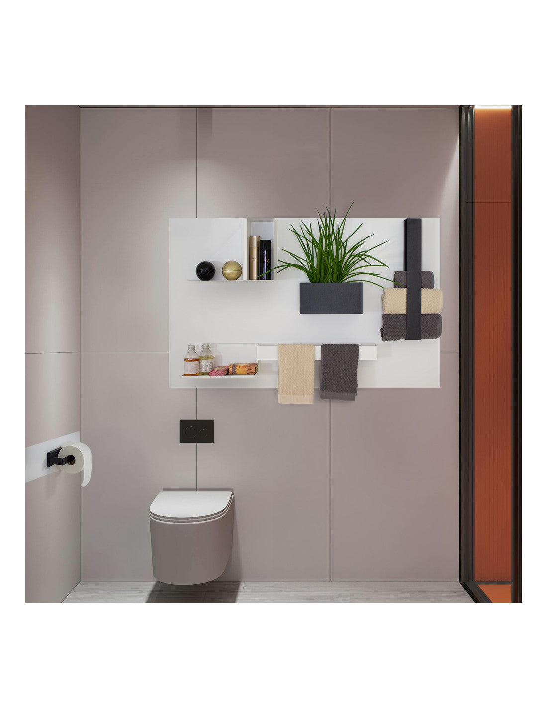 KalaMitica® Atlas – Magnetischer Rollenhalter aus Stahl