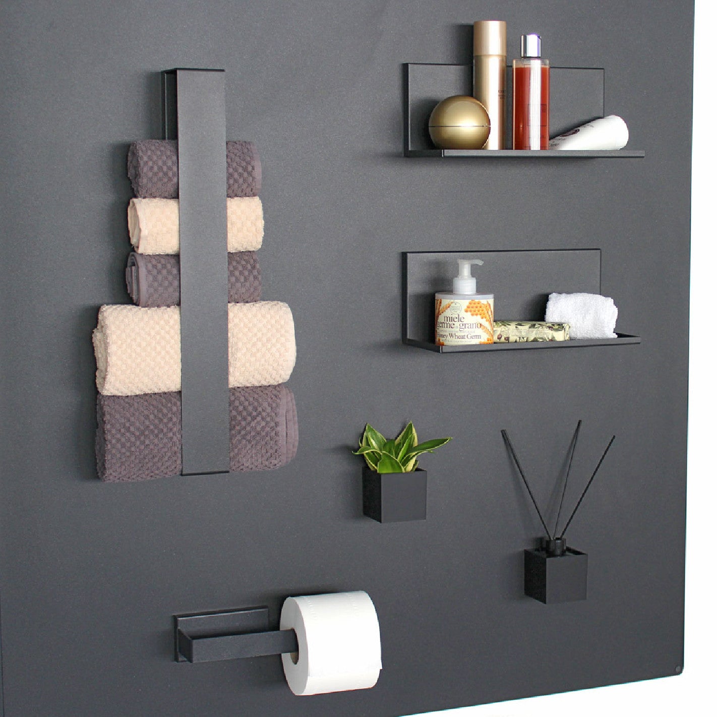 KalaMitica® Atlas – Magnetischer Rollenhalter aus Stahl