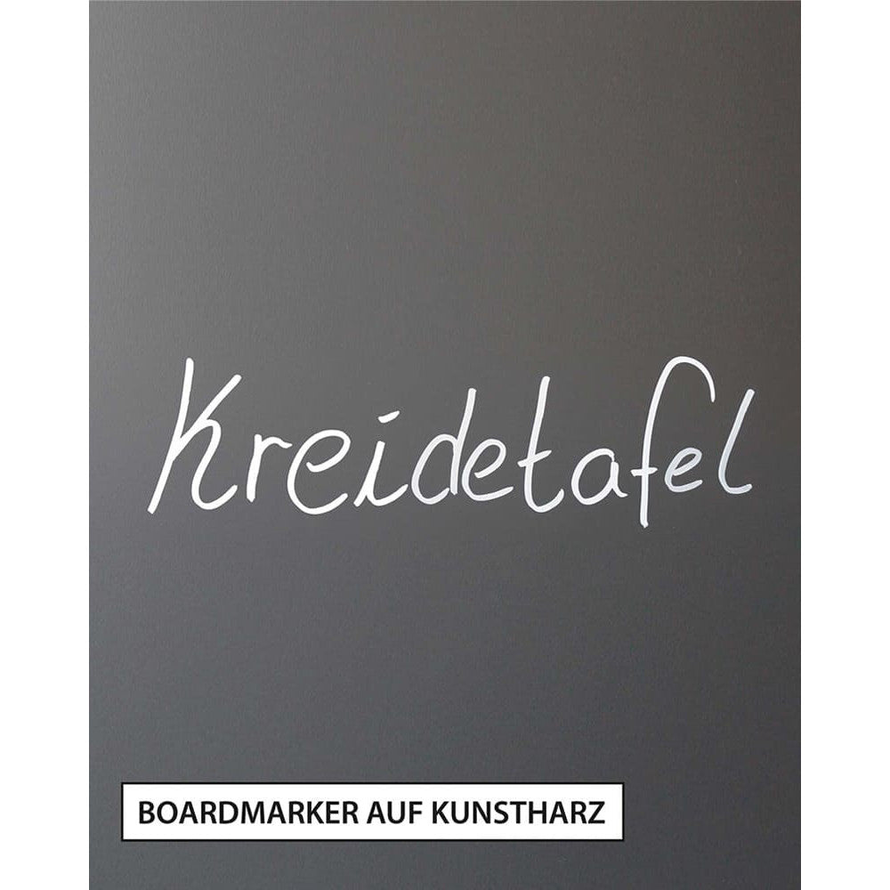 Beschriftung mit Kreidemarker auf Chefkoch Kreidetafel