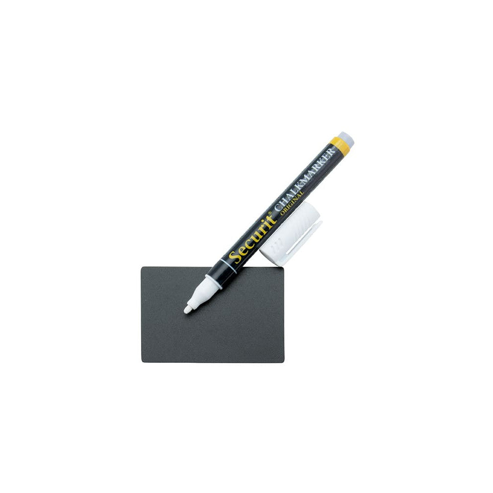 Beschriftung von Mini Kreidetafeln mit Securit Kreidemarker weiss