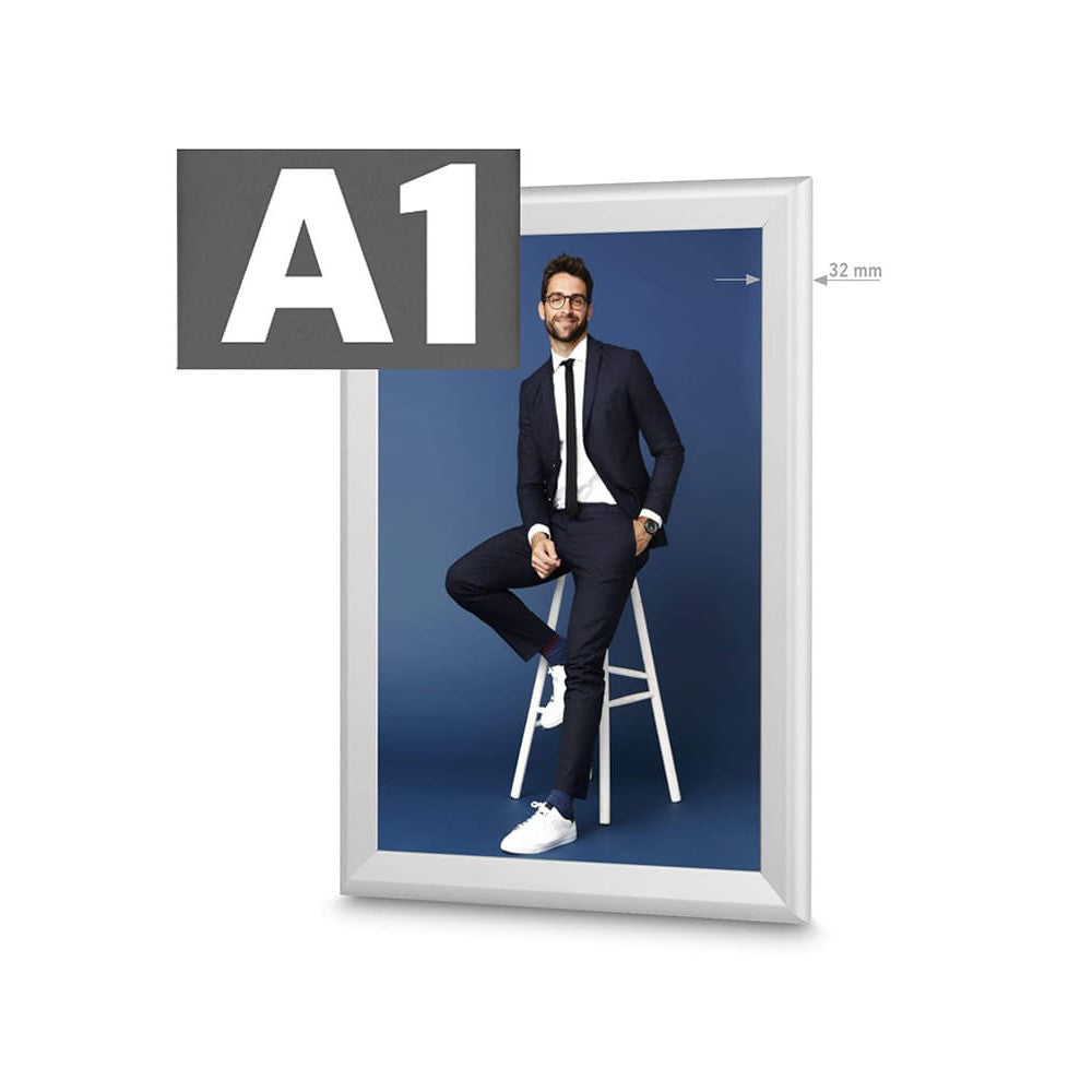 DIN A1 Klapprahmen Alu günstig online kaufen