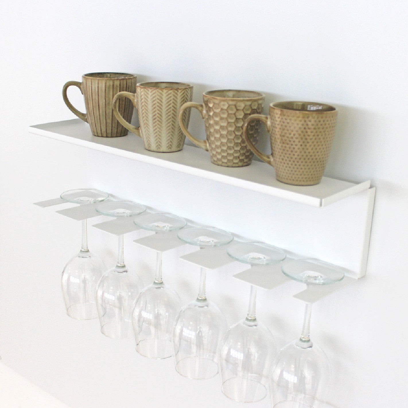 KalaMitica® Dionysos 50cm – Magnetischer Weinglashalter aus Stahl
