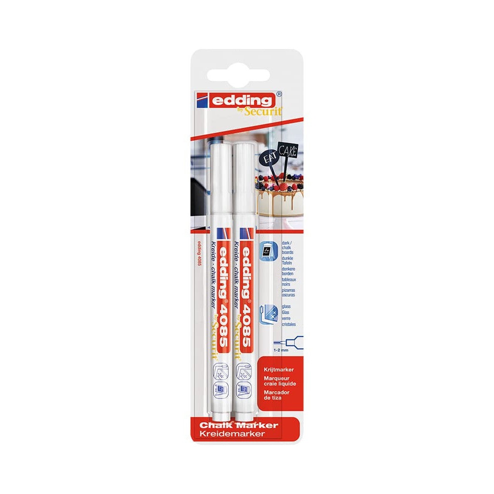 Edding 4085 weiss 2er-Set