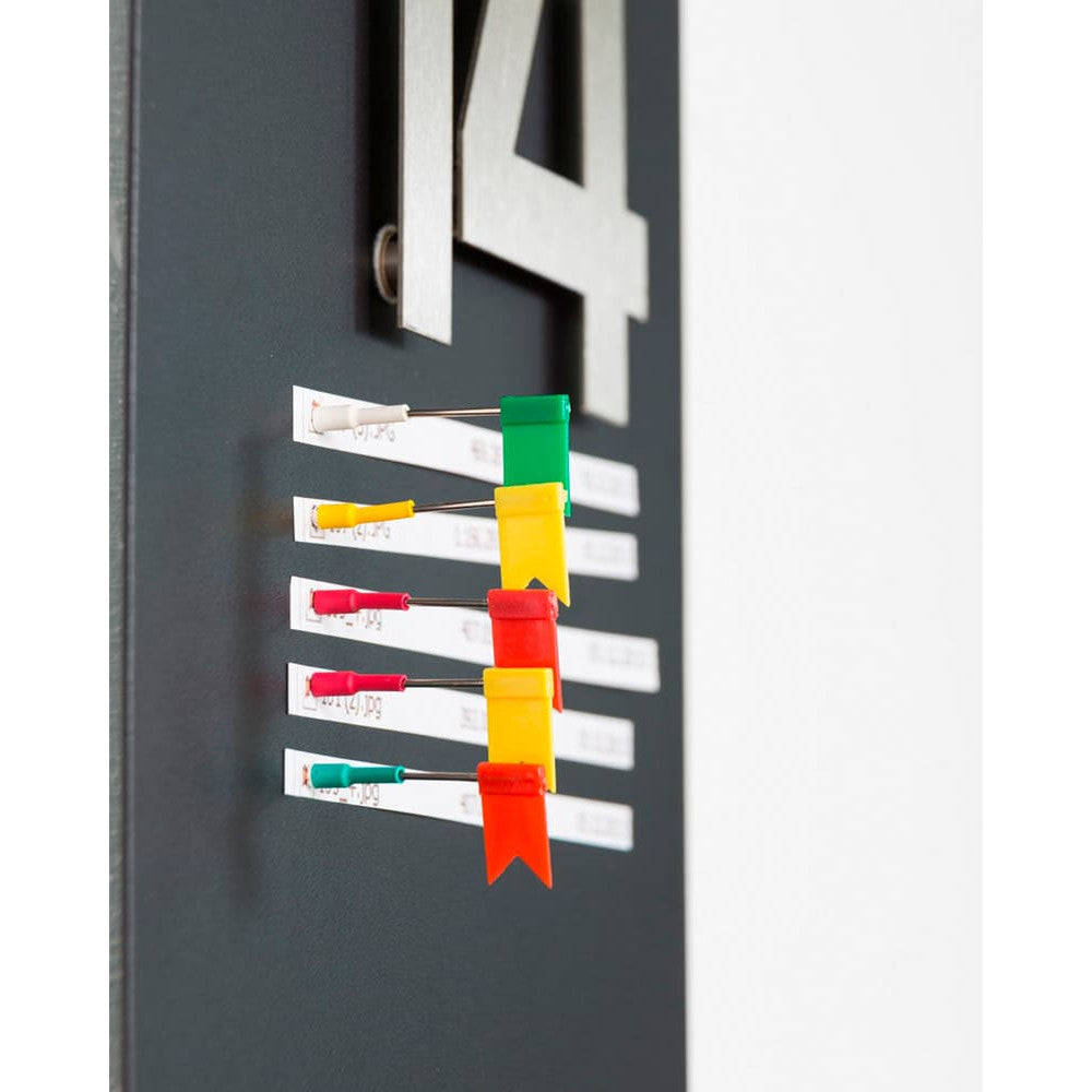 Fähnchen Magnete Organisation für Magnettafel - Neodym Magnete farbig