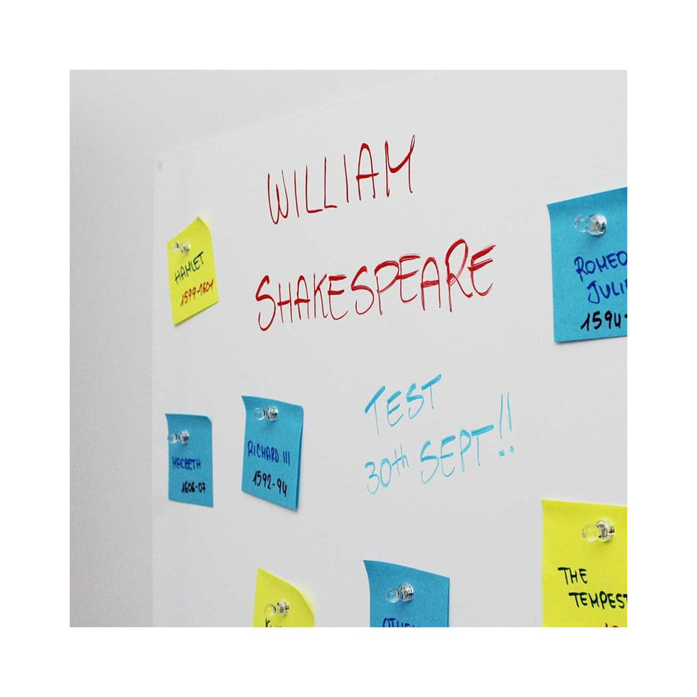 grosses Whiteboard magnetisch ohne Rahmen