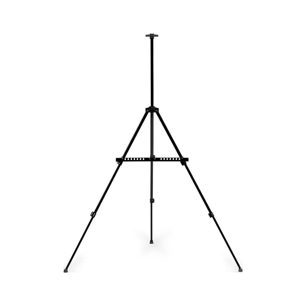 Höhenverstellbare Metall Staffelei Schwarz 150cm hoch