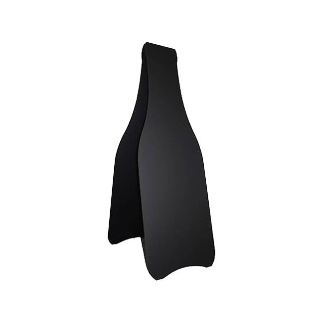 Holz Kundenstopper Prosecco, Kunndenstopper mit Kreidetafel, Kundenstopper für Bars, Kundenstopper Flaschenform