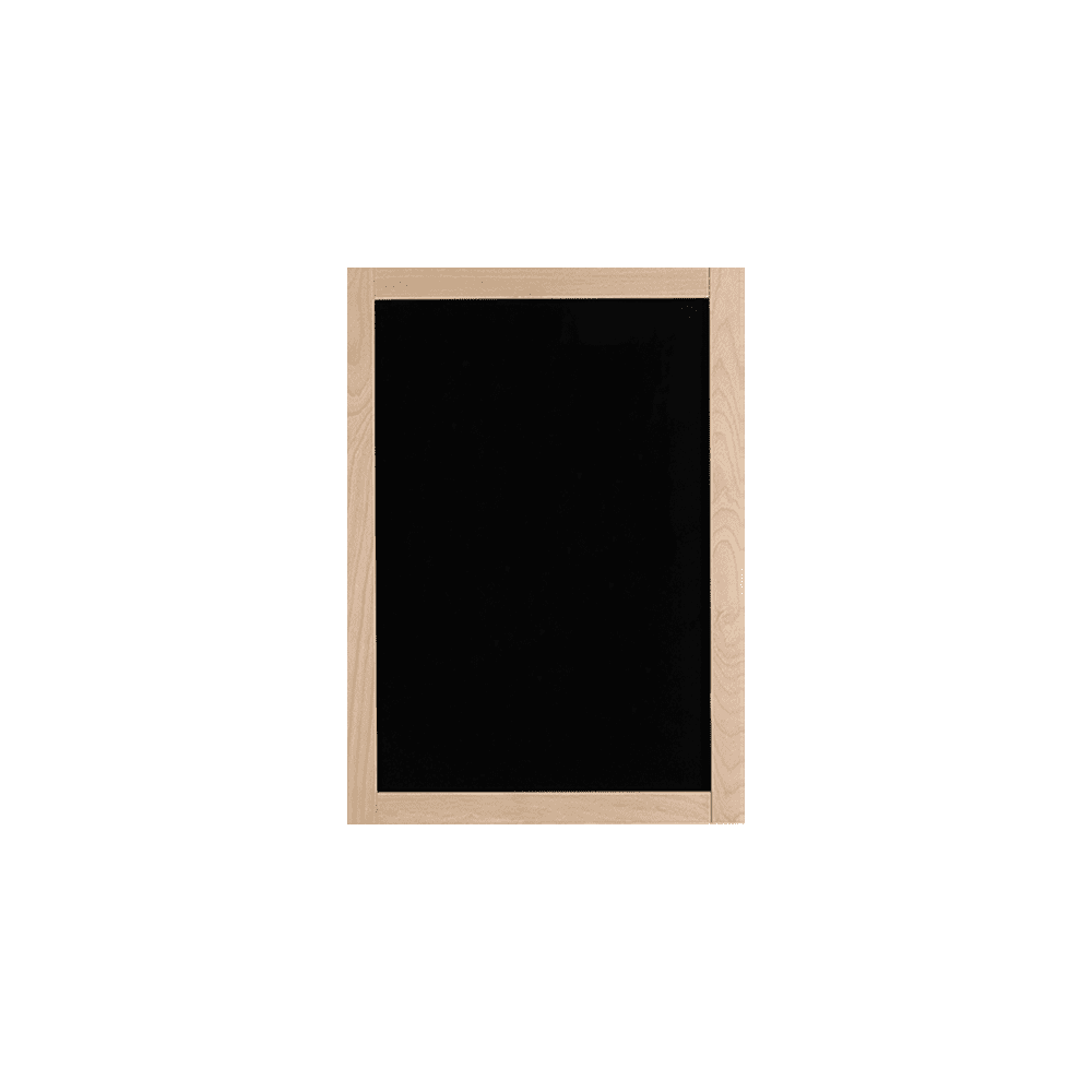 Holz Wand Kreidetafel mit Rahmen zum Aufhängen und Aufstellen