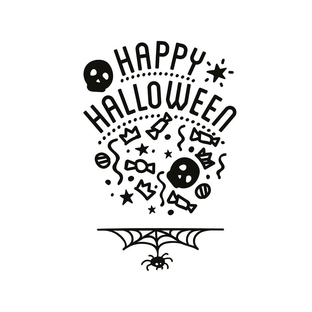 Kreidemarker Schablone Halloween Securit