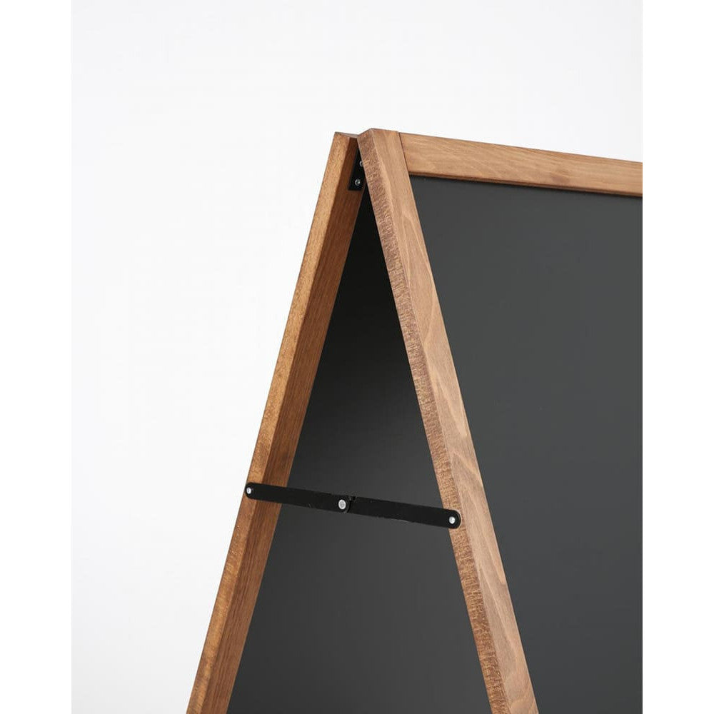 Kreidetafel Kundenstopper Seitenscharnier für Prospektbox