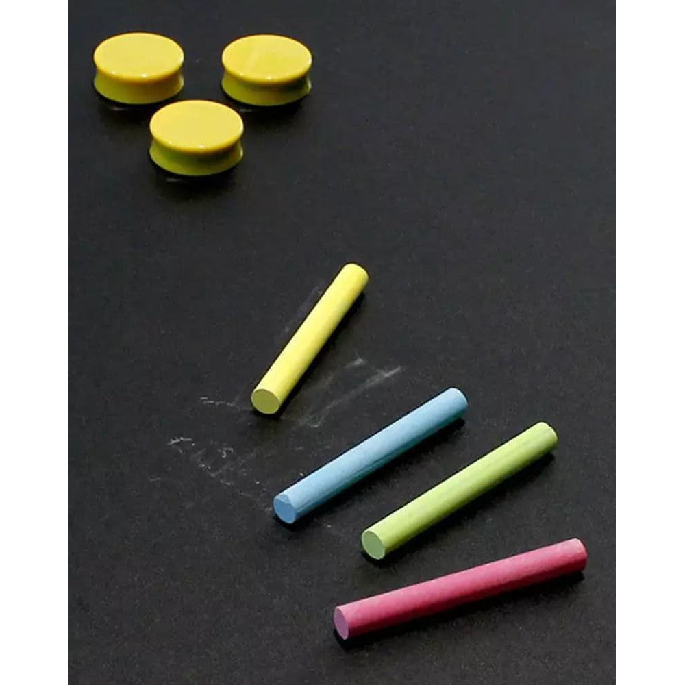 Kreidetafel magnetisch beschriftbar mit Kreidemarker und Kreide