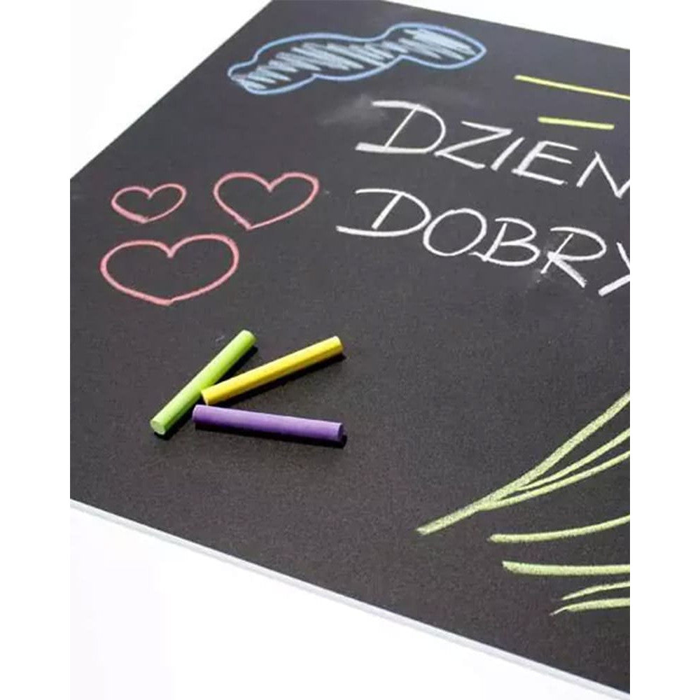 Kreidetafel ohne Rahmen magnetisch mit individuellem Wunschmass