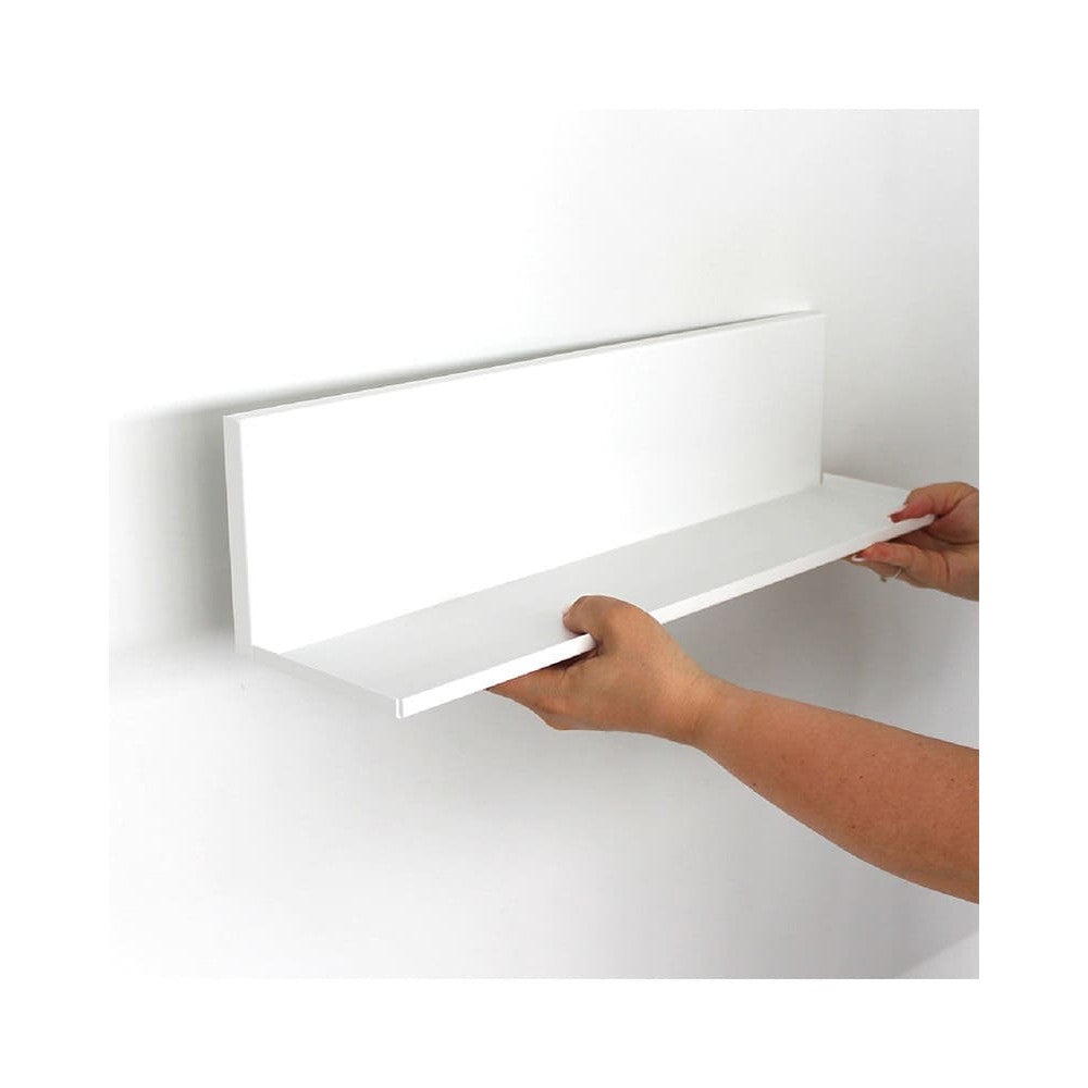KalaMitica® Magnetisches Wandregal "Kostas", 50cm, Weiss