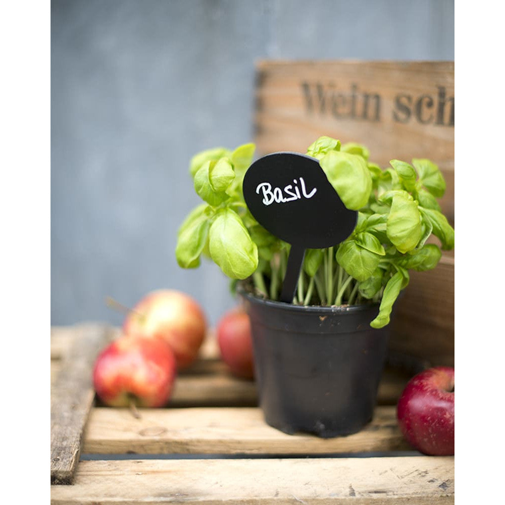 Pflanzenstecker Preisschild Kreidetafel Sprechblase