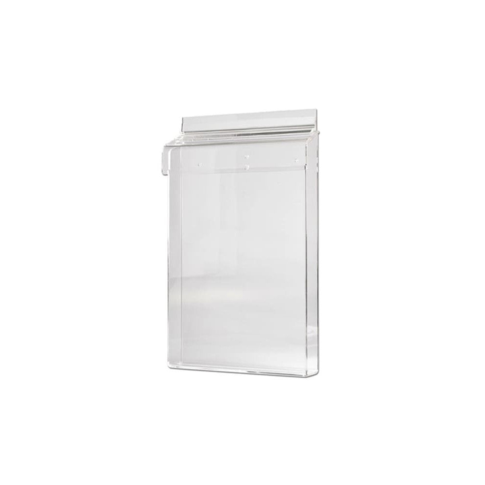 Acryl Prospektbox für Kundenstopper, Wandprospektbox