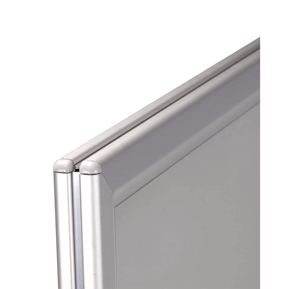 Kundenstopper Alu mit Wassertank, WindPro Basic, Silber, Outdoor