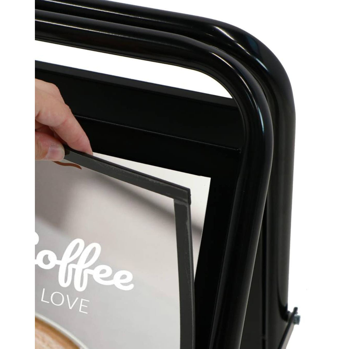 Schutzfolie magnetisch für Kundenstopper Stello, um die Poster einzulegen