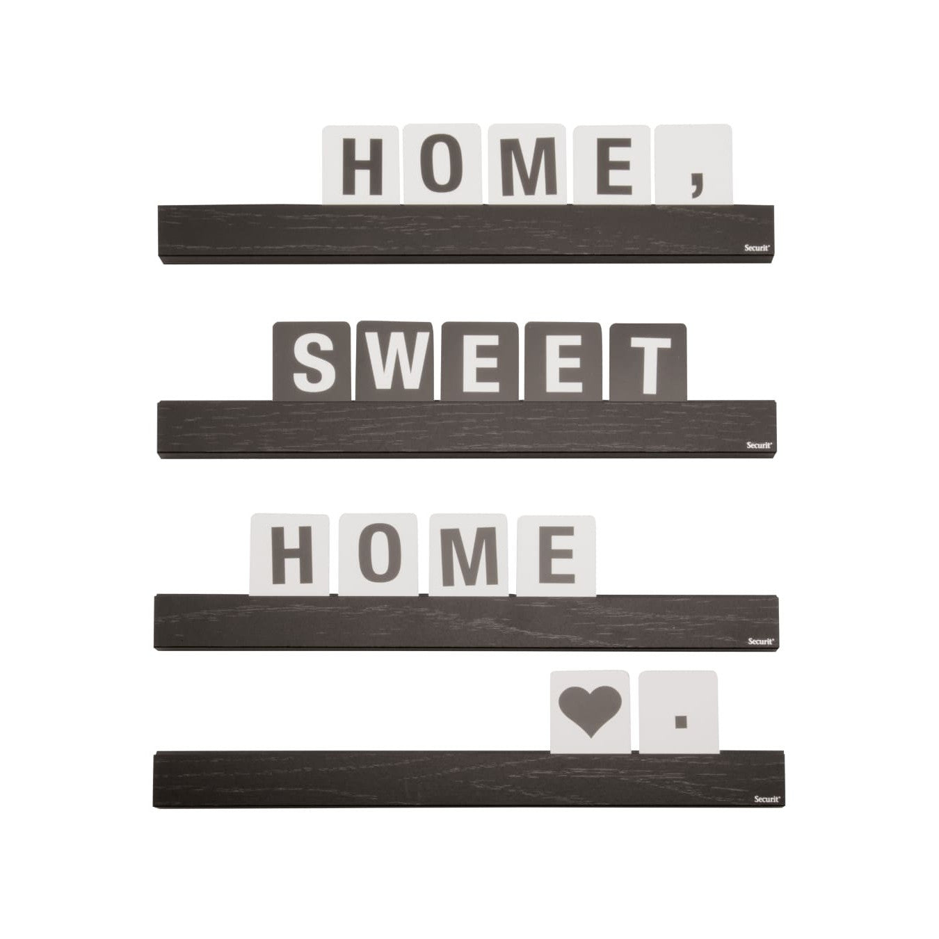 Securit Buchstabenregal Home Sweet Home
