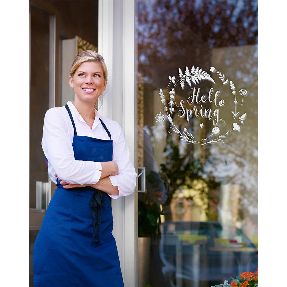 Securit Fenster Schablonen Spring