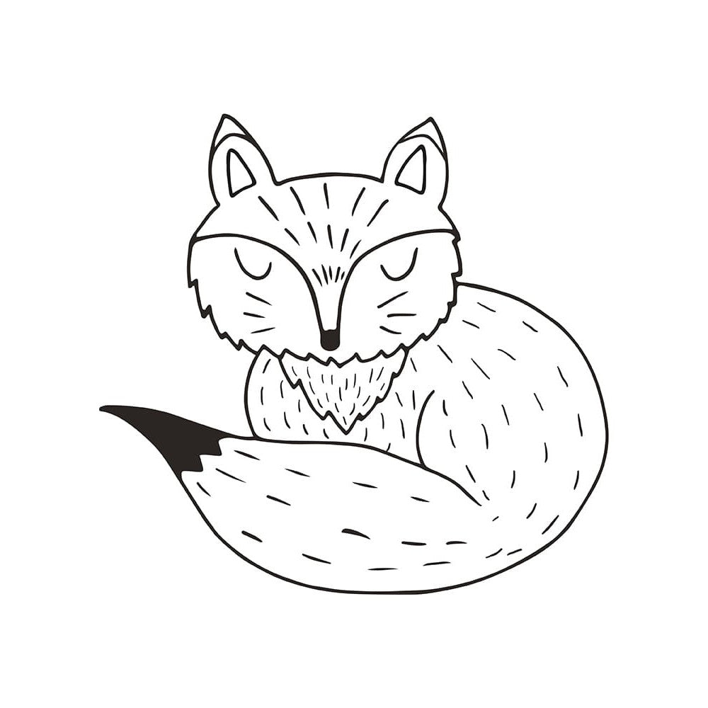 Securit Fensterschablone Fuchs