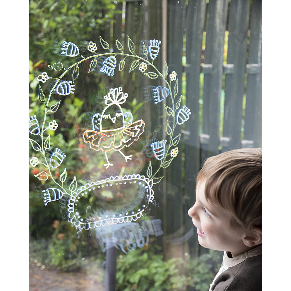 Securit Fensterschablonen Thema Baby