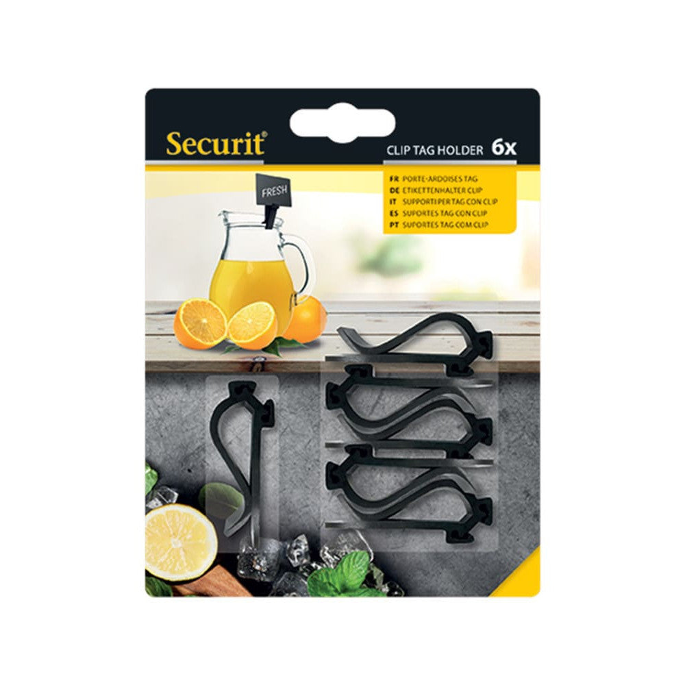 Securit Kreidetafel Clips 6 Stück