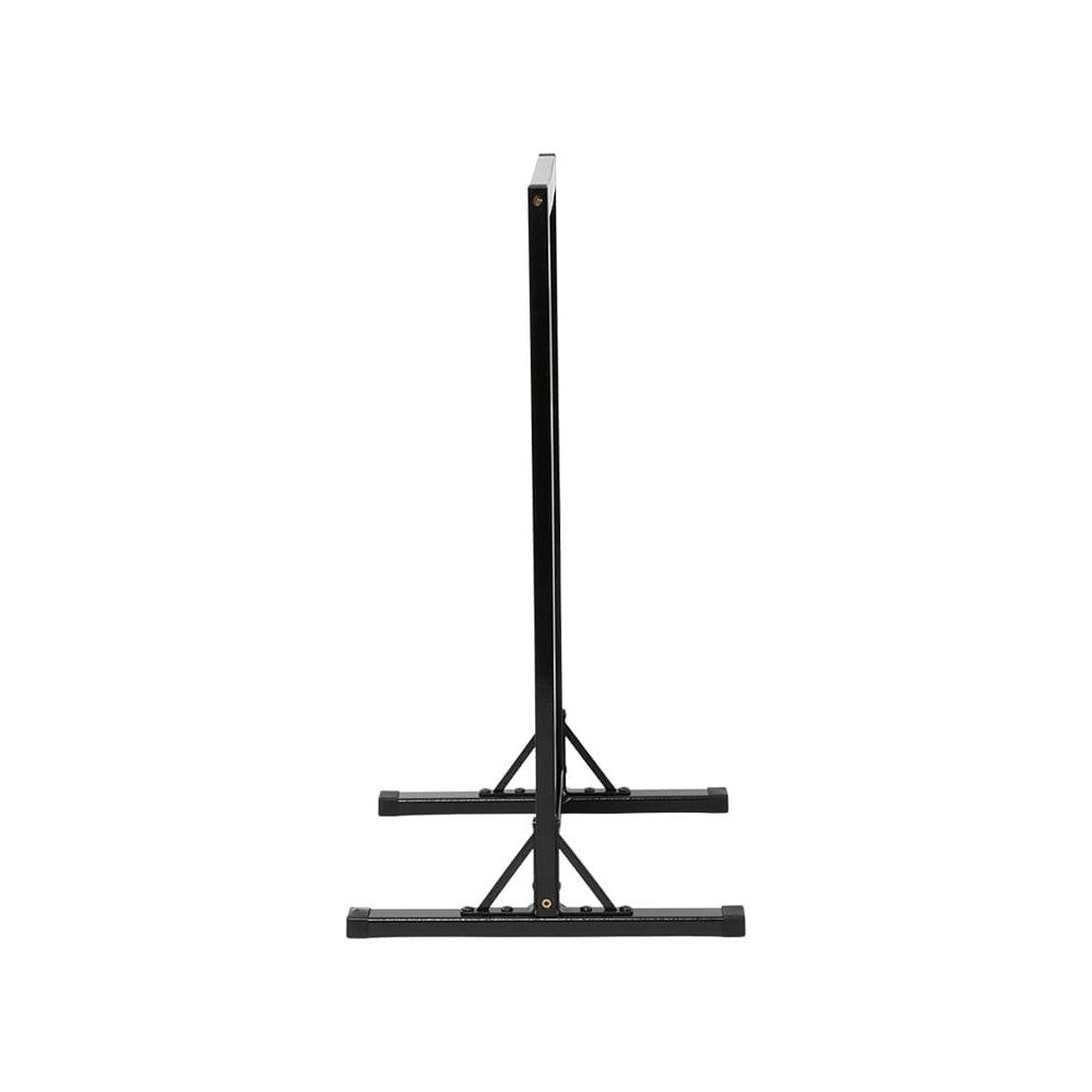 Seitenansicht Securit Holz Kundenstopper T-Fuss 75x56cm