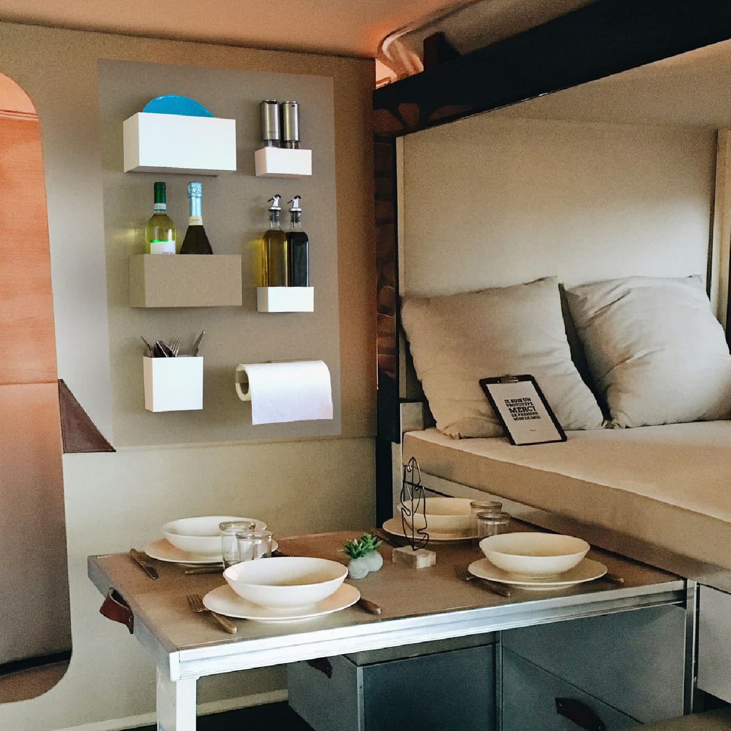 KalaMitica® Magnetbehälter "Hermes" aus Stahl