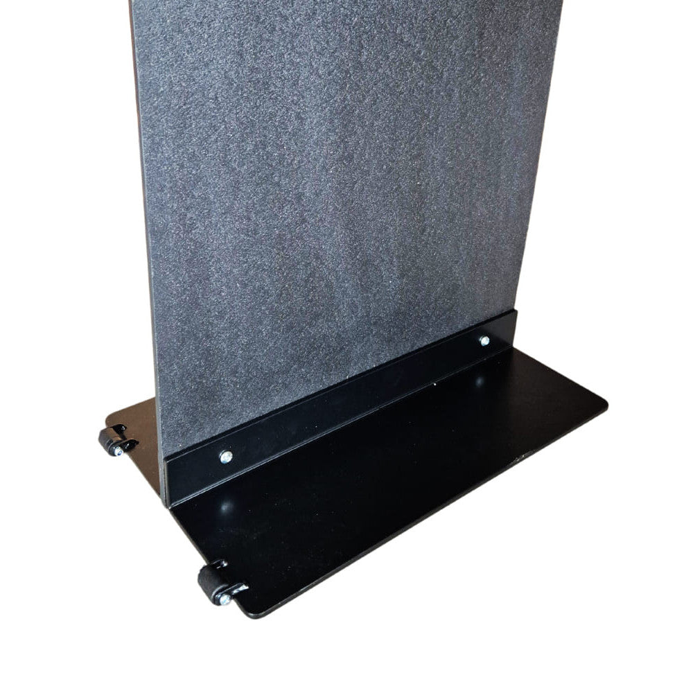 T-Aufsteller Kreidetafel mit Metallbodenplatte