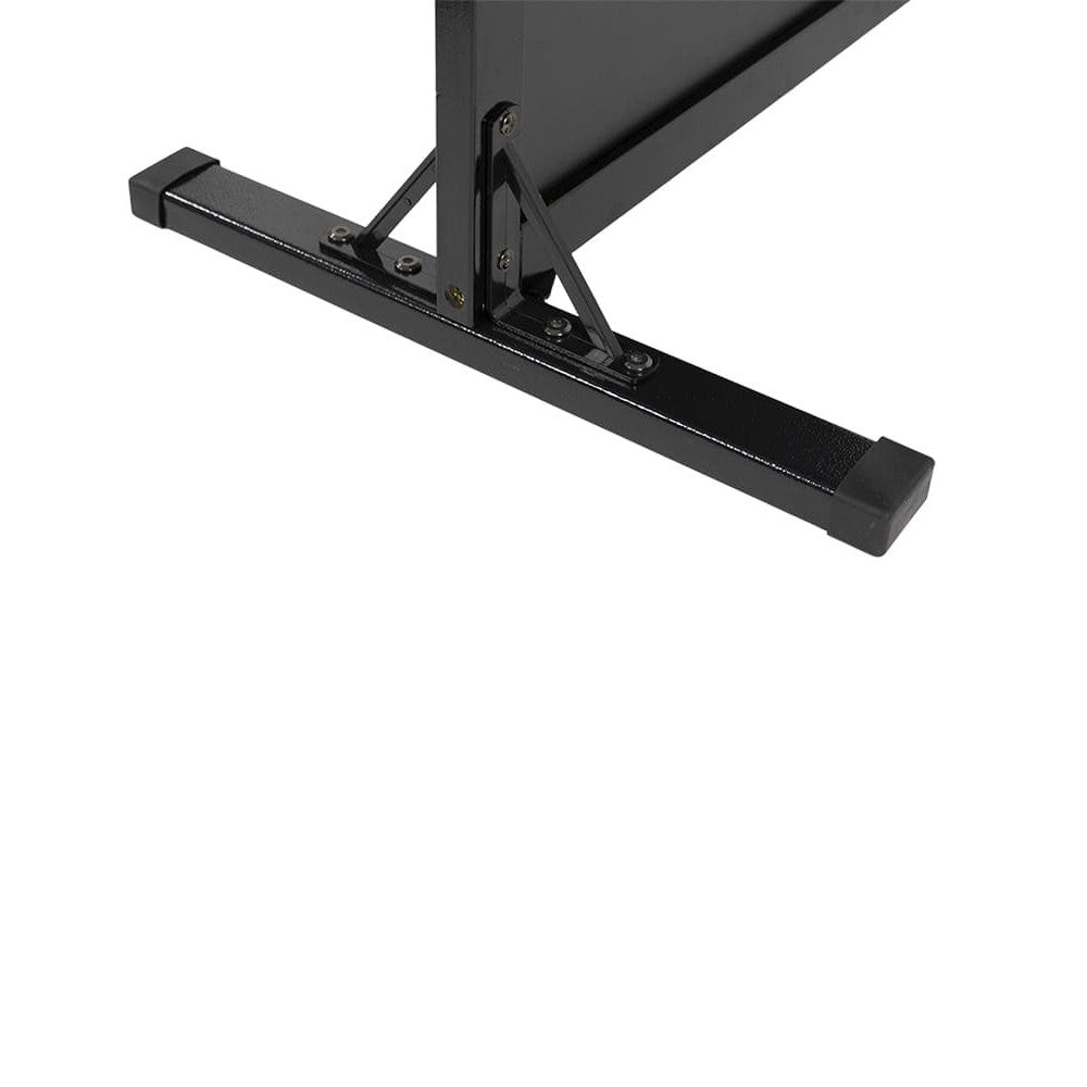 T-Fuss von Securit Holz Kundenstopper schwarz