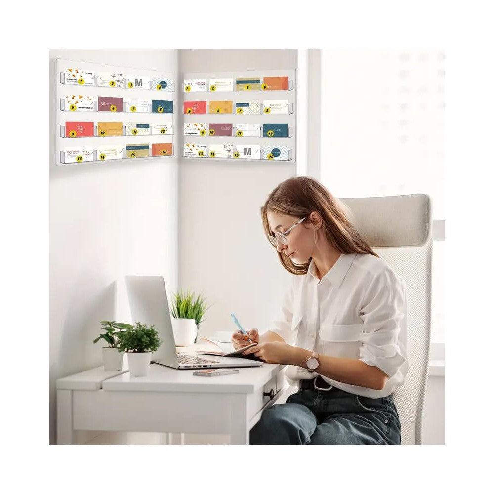 10 Stück Visitenkartenbox / Visitenkartenhalter / Visitenkartenständer Quer 10 Stück Visitenkartenbox / Visitenkartenhalter / Visitenkartenständer Quer