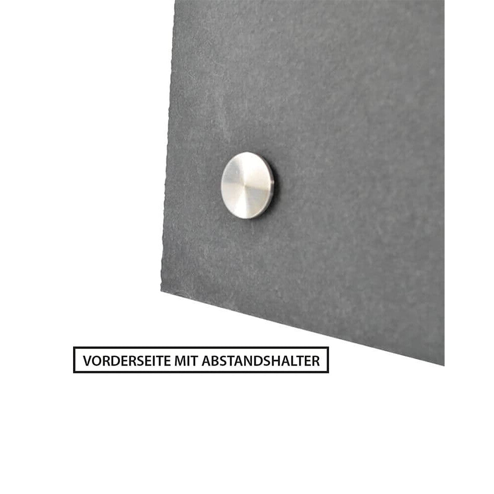 Wandschieferplatte mit Abstandshalter