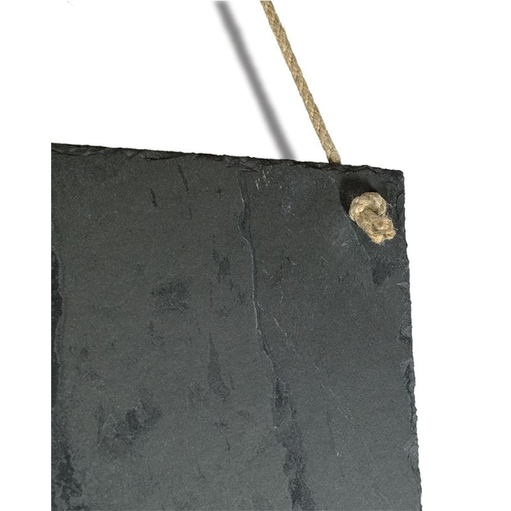 Wandschiefertafel zum Schreiben Menütafel aus echtem Schiefer