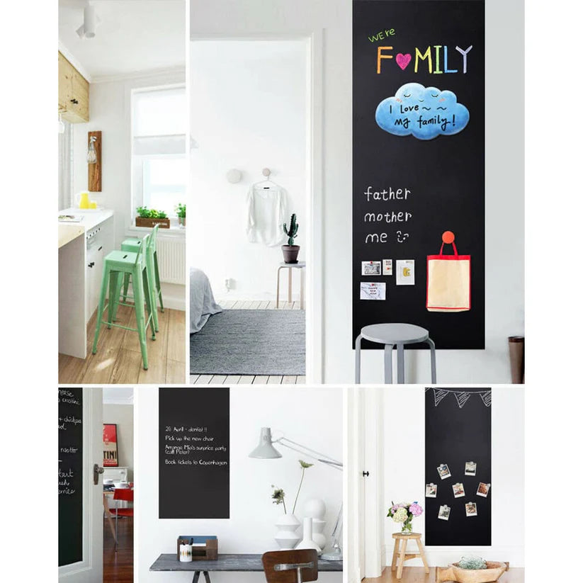XXL Kreidetafelfolie, Wandtafelfolie Selbstklebend