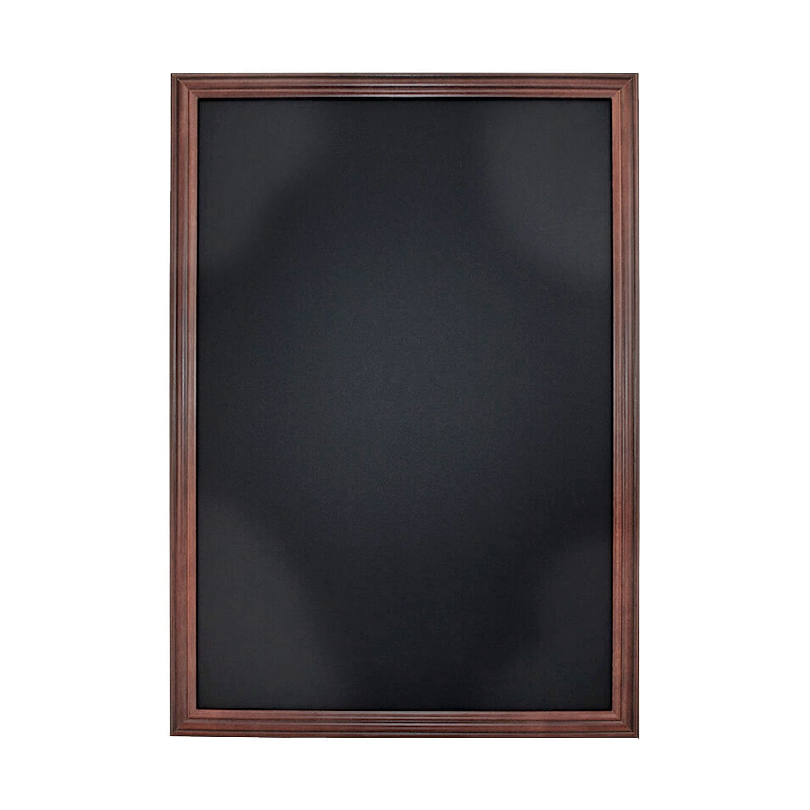 Wandkreidetafel mit braunem Profilrahmen - A3, A2 & A1