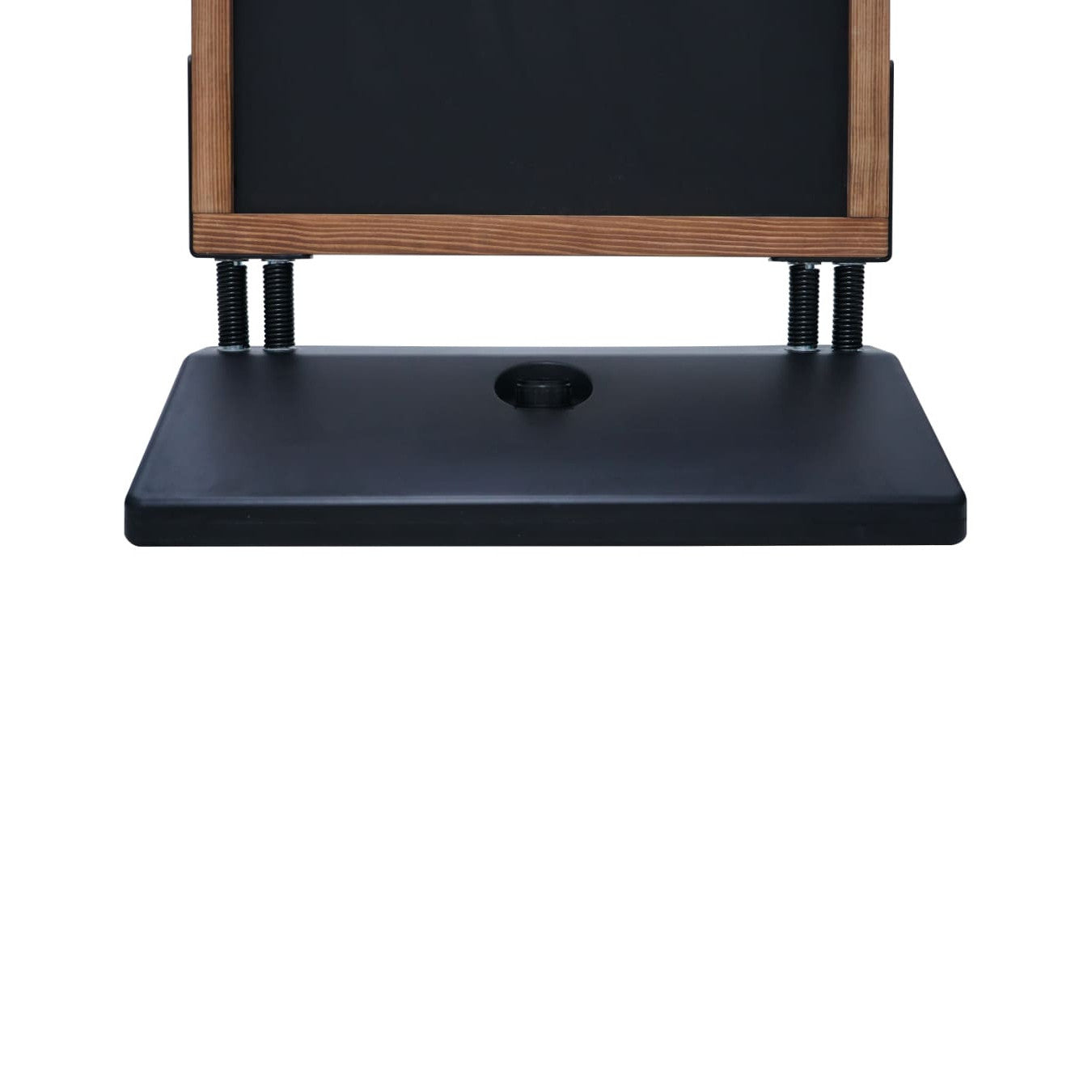 Wassertank schwarz mit Holz Kreidetafel beschiftbar