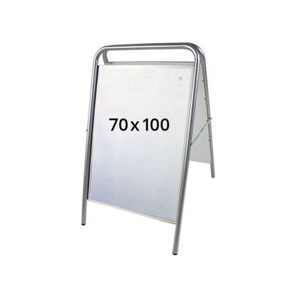 Kundenstopper Stahlrohr Deluxe, Outdoor